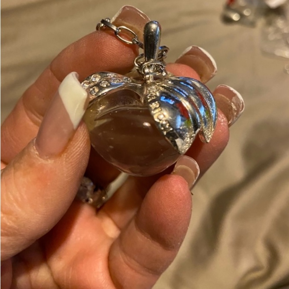 Vintage Nina Ricci apple pendant necklace